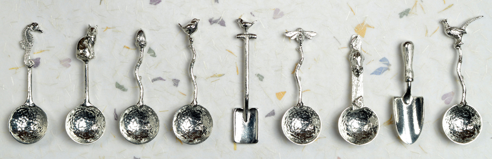 Small Spoons Modern Contemporary Pewter Spoons Collection