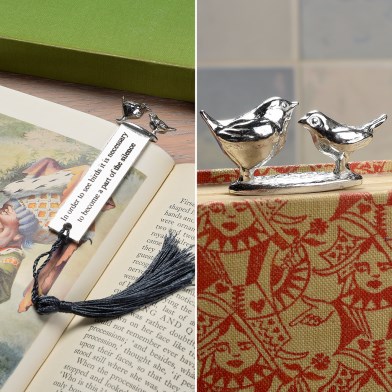 Birdwatchers Bookmark, UK Handmade Gifts for Bird Lovers | Image 1