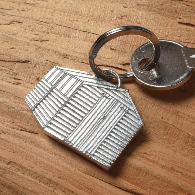 Garden Shed Pewter Keyring Gifts For Gardeners | Image 1