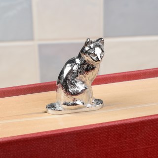 Cat Lovers Pewter Bookmark | Personalised Cat Gifts Made in Britain | Image 3