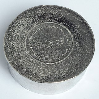 Personalised Pewter Cat Trinket Box. Can be Engraved | Image 6