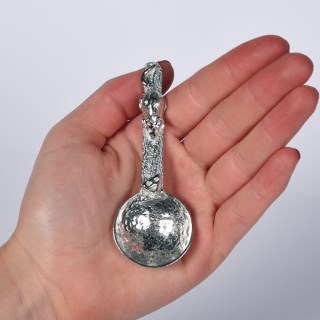 Mouse Sugar Spoon | English Pewter Spoons UK Handmade | Image 3