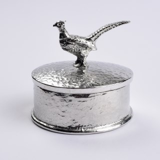 Personalised Pheasant Pewter Trinket Box | Engraved Pheasant Gifts | Image 4
