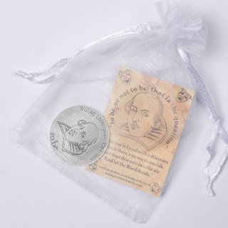 Shakespeare Quotes Gifts. To Be or Not To Be Pewter Decision Coin | Image 8