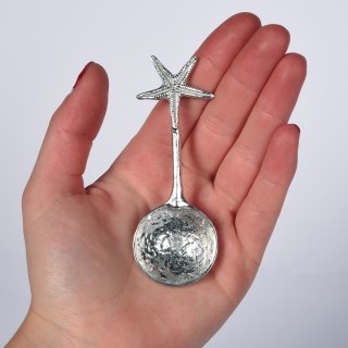 Starfish English Pewter Spoons UK Handmade Seaside Gifts | Image 3