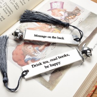 Teapot Pewter Personalised Bookmark | Tea Gifts, We Can Engrave the Back | Image 2