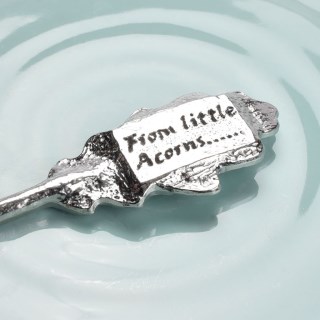 From Little Acorns' Pewter Christening Spoon Gifts for Boys or Girls | Image 4