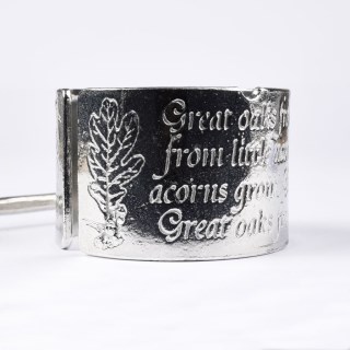 Personalised, Pewter Egg Cup & Spoon, Christening Gifts For Girls & Boys UK Made | Image 5