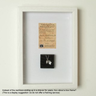 Pewter Acorn & Oak Leaf Necklace | Great Oaks From Little Acorns Christening Gifts, UK Made | Image 7