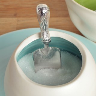 Garden Trowel Pewter Sugar Spoon | UK Handmade Spoons | Image 5