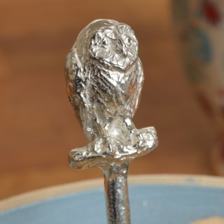The Owl and Pussycat Pewter Bowl and Spoon Set | Image 4