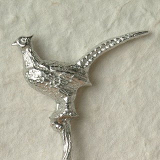 Pheasant Spoon English Pewter Spoons, UK Handmade Gifts | Image 5