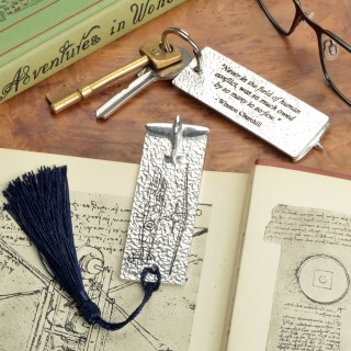 Spitfire Pewter Bookmark or Spitfire Keyring Gifts | Image 2