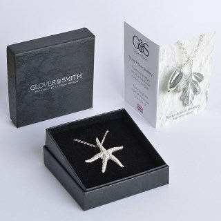 Starfish Necklace Pewter Seaside Jewellery Gifts | Image 4