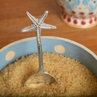 Starfish Sugar Spoon | UK Handmade Seaside Gifts | Image 3
