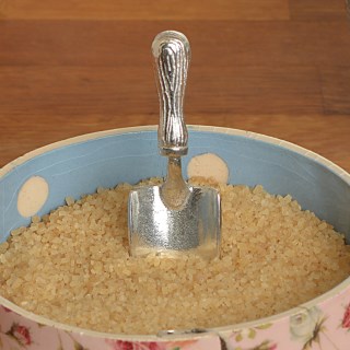 Garden Trowel Pewter Sugar Spoon | UK Handmade Spoons | Image 2